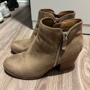 Style & Co Tan Booties